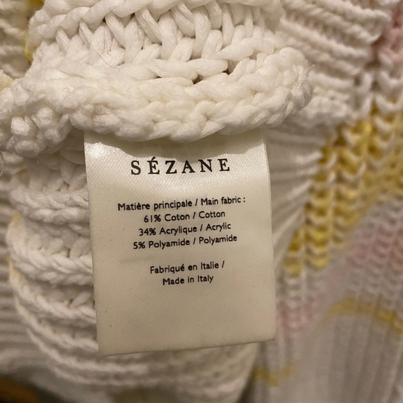 Sezane - Vivien La Maille Pastel Multicoloured Sweater - Picture 9 of 15